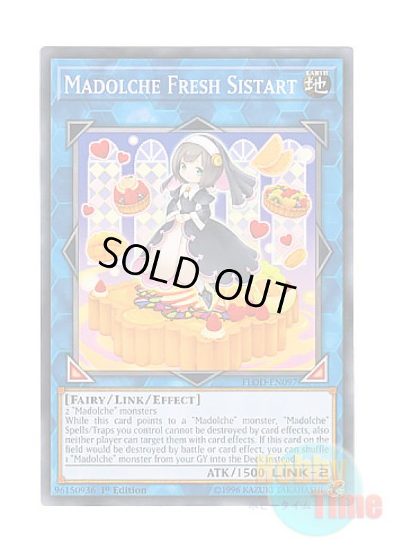 画像1: 英語版 FLOD-EN097 Madolche Fresh Sistart フレッシュマドルチェ・シスタルト (ノーマル) 1st Edition (1)