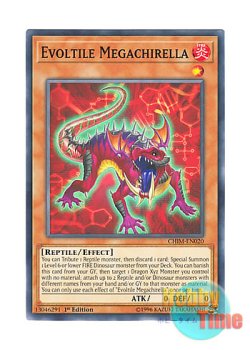 画像1: 英語版 CHIM-EN020 Evoltile Megachirella エヴォルド・メガキレラ (ノーマル) 1st Edition