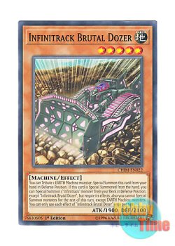 画像1: 英語版 CHIM-EN022 Infinitrack Brutal Dozer 無限起動ブルータルドーザー (ノーマル) 1st Edition