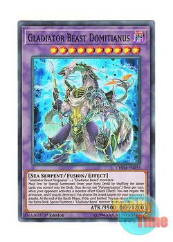 画像1: 英語版 CHIM-EN033 Gladiator Beast Domitianus 剣闘獣ドミティアノス (スーパーレア) 1st Edition
