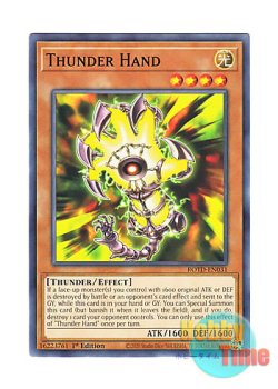 画像1: 英語版 ROTD-EN031 Thunder Hand サンダー・ハンド (ノーマル) 1st Edition
