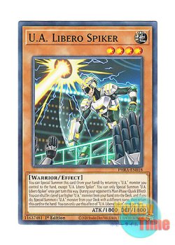 画像1: 英語版 PHRA-EN018 U.A. Libero Spiker U.A.リベロスパイカー (ノーマル) 1st Edition