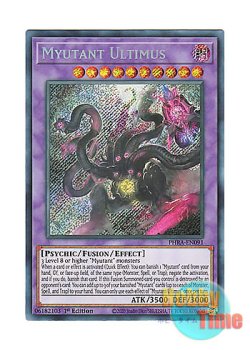 画像1: 英語版 PHRA-EN091 Myutant Ultimus 究極体ミュートリアス (シークレットレア) 1st Edition
