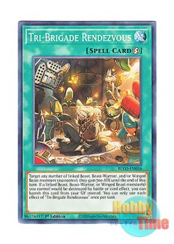 画像1: 英語版 BLVO-EN056 Tri-Brigade Rendezvous 鉄獣の邂逅 (ノーマル) 1st Edition