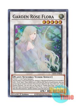 画像1: 英語版 LIOV-EN036 Garden Rose Flora ガーデン・ローズ・フローラ (スーパーレア) 1st Edition
