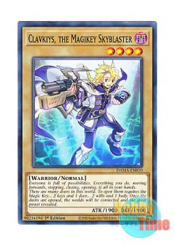 画像1: 英語版 DAMA-EN010 Clavkiys, the Magikey Skyblaster 魔鍵銃士－クラヴィス (ノーマル) 1st Edition