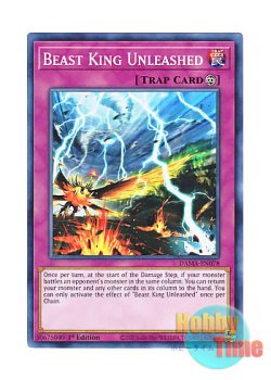 画像1: 英語版 DAMA-EN078 Beast King Unleashed 獣王無塵 (ノーマル) 1st Edition