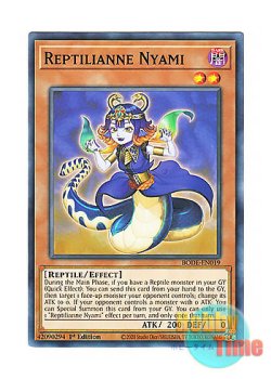 画像1: 英語版 BODE-EN019 Reptilianne Nyami レプティレス・ニャミニ (ノーマル) 1st Edition