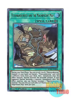 画像1: 英語版 BODE-EN058 Floowandereeze and the Magnificent Map ふわんだりぃずと謎の地図 (ウルトラレア) 1st Edition