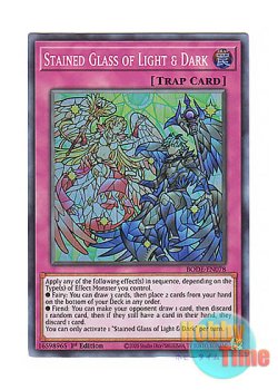 画像1: 英語版 BODE-EN078 Stained Glass of Light & Dark 聖邪のステンドグラス (スーパーレア) 1st Edition