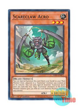 画像1: 英語版 DIFO-EN011 Scareclaw Acro スケアクロー・アクロア (ノーマル) 1st Edition