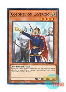 画像1: 英語版 DIFO-EN081 Colonel on C-String C戦場の指揮官 コロネル (ノーマル) 1st Edition