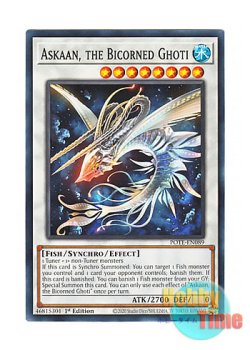 画像1: 英語版 POTE-EN089 Askaan, the Bicorned Ghoti ゴーティスの双角アスカーン (ノーマル) 1st Edition