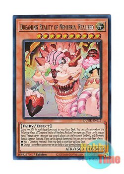 画像1: 英語版 DUNE-EN015 Dreaming Reality of Nemleria, Realized 夢現の寝姫－ネムレリア・レアリゼ (スーパーレア) 1st Edition
