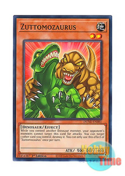 英語版 DUNE-EN081 Zuttomozaurus ズットモザウルス (ノーマル) 1st