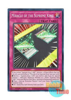 画像1: 英語版 AGOV-EN068 Miracle of the Supreme King 覇王龍の奇跡 (ノーマル) 1st Edition