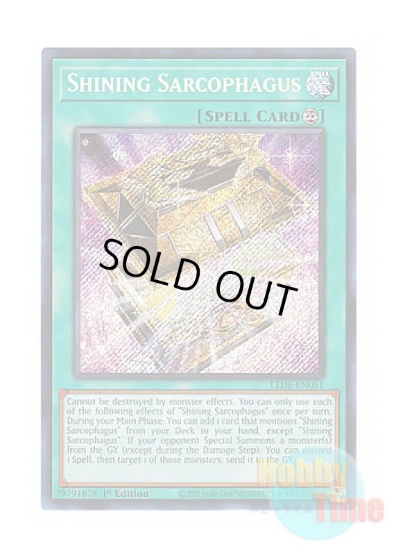 画像1: 英語版 LEDE-EN051 Shining Sarcophagus 光の黄金櫃 (シークレットレア) 1st Edition (1)