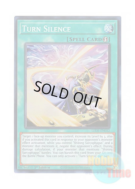 画像1: 英語版 LEDE-EN052 Turn Silence 時の沈黙－ターン・サイレンス (スーパーレア) 1st Edition (1)
