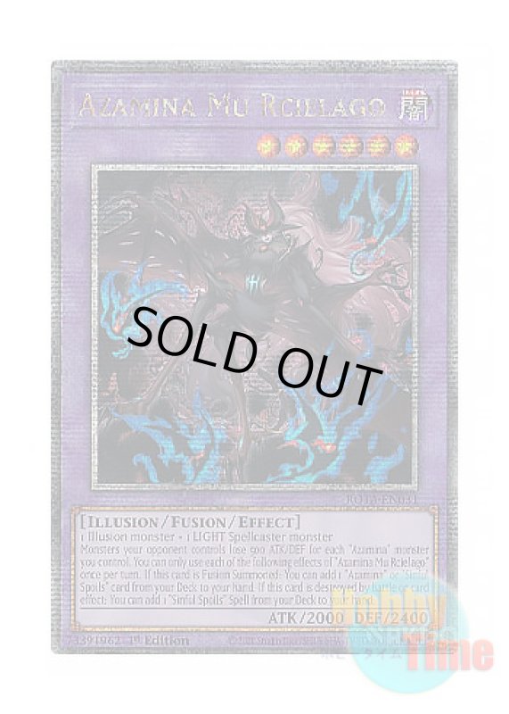 画像1: 英語版 ROTA-EN031 Azamina Mu Rcielago 告死聖徒ルシエラーゴ (クォーターセンチュリーシークレットレア) 1st Edition (1)
