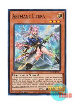 画像1: 英語版 DUAD-EN011 Artmage Litera 神芸学徒 リテラ (スーパーレア) 1st Edition