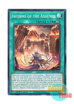 画像1: 英語版 DUAD-EN064 Inferno of the Ashened 灰滅の劫火 (ノーマル) 1st Edition
