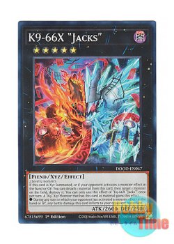 画像1: 英語版 DOOD-EN047 K9-66X "Jacks" K９－６６６号 “Jacks” (スーパーレア) 1st Edition