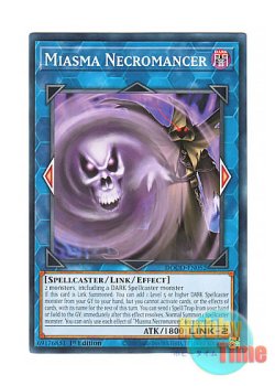 画像1: 英語版 DOOD-EN052 Miasma Necromancer 瘴煙の死霊術師 (ノーマル) 1st Edition