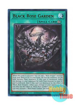 画像1: 英語版 DOOD-EN055 Black Rose Garden 黒薔薇の華園 (ウルトラレア) 1st Edition