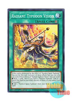 画像1: 英語版 DOOD-EN063 Radiant Typhoon Vision 絢嵐たる見神 (ノーマル) 1st Edition