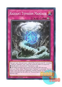 画像1: 英語版 DOOD-EN076 Radiant Typhoon Mandate 絢嵐たる権能 (ノーマル) 1st Edition