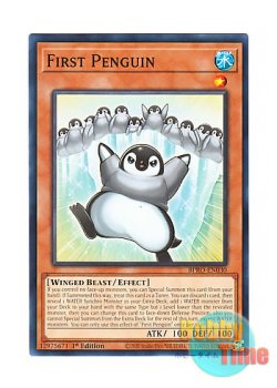 画像1: 英語版 BPRO-EN030 First Penguin ファースト・ペンギン (ノーマル) 1st Edition