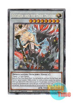 画像1: 英語版 BPRO-EN041 Ecclesia and the Dark Dragon 黒き竜のエクレシア (スターライトレア) 1st Edition