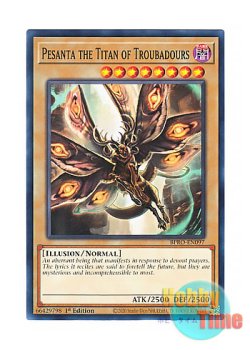 画像1: 英語版 BPRO-EN097 Pesanta the Titan of Troubadours 吟幽獅神ペサンタ (ノーマル) 1st Edition