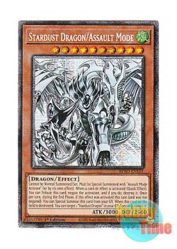 画像1: 英語版 BPRO-EN101 Stardust Dragon/Assault Mode スターダスト・ドラゴン／バスター (スターライトレア) 1st Edition