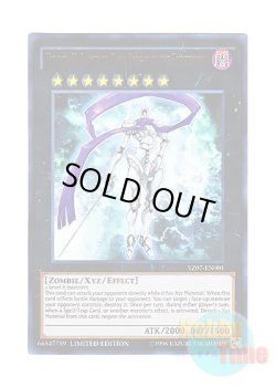 画像1: 英語版 YZ07-EN001 Number 23: Lancelot, Dark Knight of the Underworld No.23 冥界の霊騎士ランスロット (ウルトラレア) Limited Edition