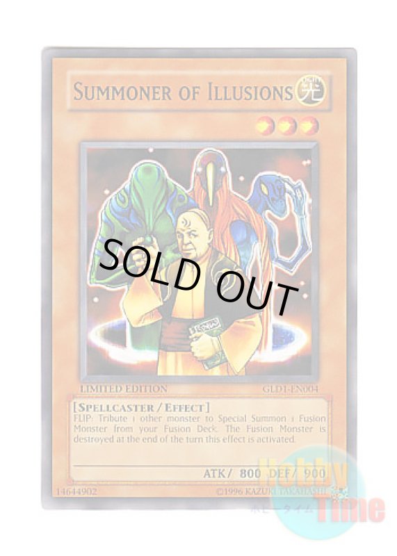 画像1: 英語版 GLD1-EN004 Summoner of Illusions 幻想召喚師 (ノーマル) Limited Edition (1)