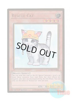 画像1: 英語版 MGED-EN006 Rescue Cat レスキューキャット (プレミアムゴールドレア) 1st Edition