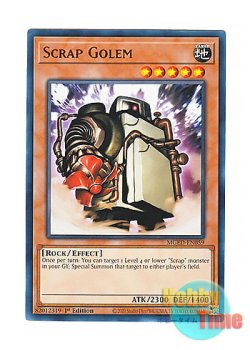 画像1: 英語版 MGED-EN059 Scrap Golem スクラップ・ゴーレム (レア：ゴールド) 1st Edition
