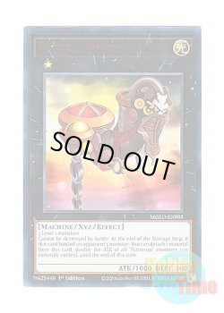 画像1: 英語版 MGED-EN085 Number 3: Numeron Gate Trini No.3 ゲート・オブ・ヌメロン－トゥリーニ (レア：ゴールド) 1st Edition