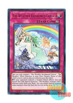 画像1: 英語版 MGED-EN101 The Weather Rainbowed Canvas 虹の天気模様 (レア：ゴールド) 1st Edition