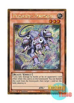 画像1: 英語版 PGL2-EN008 Peropero Cerperus ペロペロケルペロス (ゴールドシークレットレア) 1st Edition
