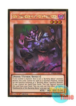 画像1: 英語版 PGL3-EN046 Rubic, Malebranche of the Burning Abyss 彼岸の悪鬼 ラビキャント (ゴールドレア) 1st Edition