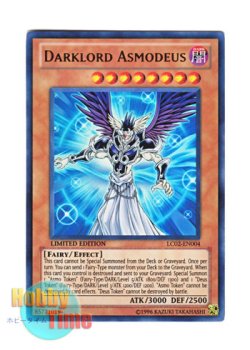 画像1: 英語版 LC02-EN004 Darklord Asmodeus 堕天使アスモディウス (ウルトラレア) Limited Edition
