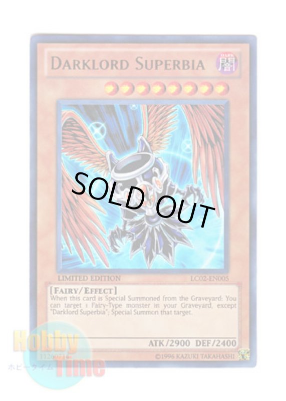 画像1: 英語版 LC02-EN005 Darklord Superbia 堕天使スペルビア (ウルトラレア) Limited Edition (1)