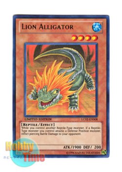 画像1: 英語版 LC02-EN008 Lion Alligator ライオ・アリゲーター (ウルトラレア) Limited Edition
