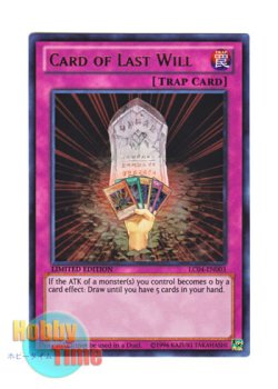 画像1: 英語版 LC04-EN003 Card of Last Will 遺言の札 (ウルトラレア) Limited Edition