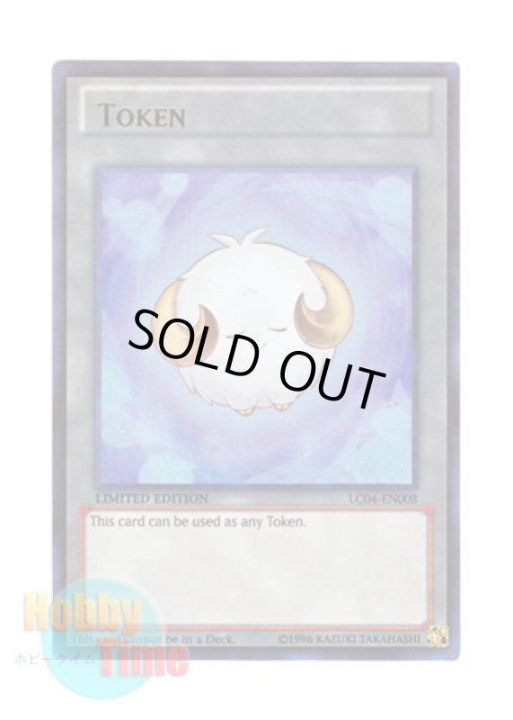 画像1: 英語版 LC04-EN008 Token : White Lamb トークン ： ホワイトラム (ウルトラレア) Limited Edition (1)