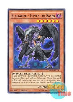 画像1: 英語版 LC5D-EN116 Blackwing - Elphin the Raven BF－漆黒のエルフェン (ノーマル) 1st Edition