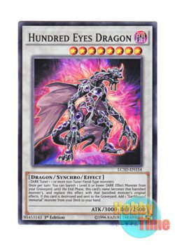 画像1: 英語版 LC5D-EN154 Hundred Eyes Dragon ワンハンドレッド・アイ・ドラゴン (スーパーレア) 1st Edition