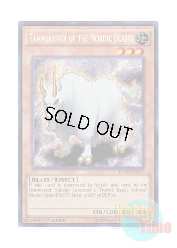 画像1: 英語版 LC5D-EN177 Tanngrisnir of the Nordic Beasts 極星獣タングリスニ (シークレットレア) 1st Edition (1)
